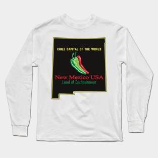 New Mexico, Chile Capital of the World Long Sleeve T-Shirt